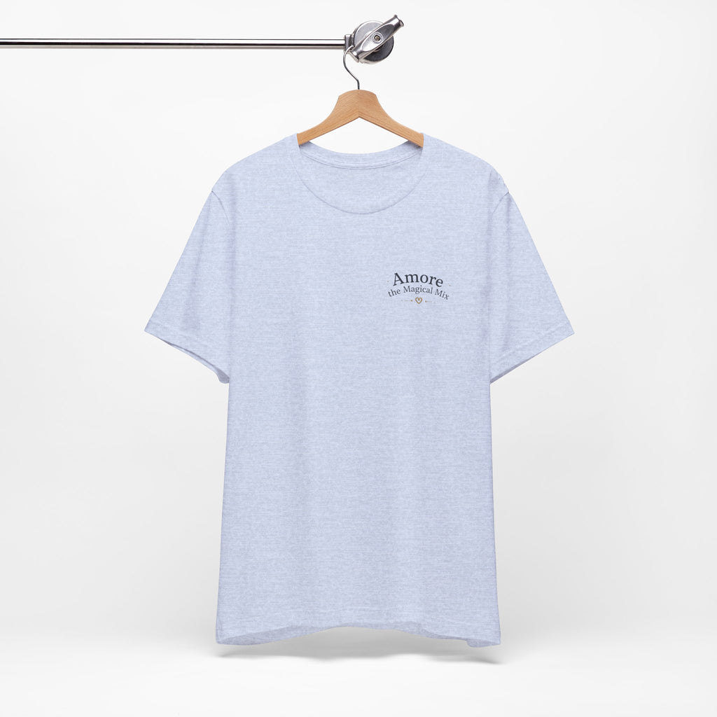 Adult T-Shirt Amore the Magical Mix Signature & Character Logos