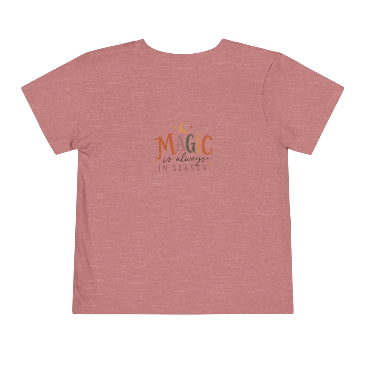 Toddler Tee "Magic Is Always In Season" Puppy & Moon Graphic