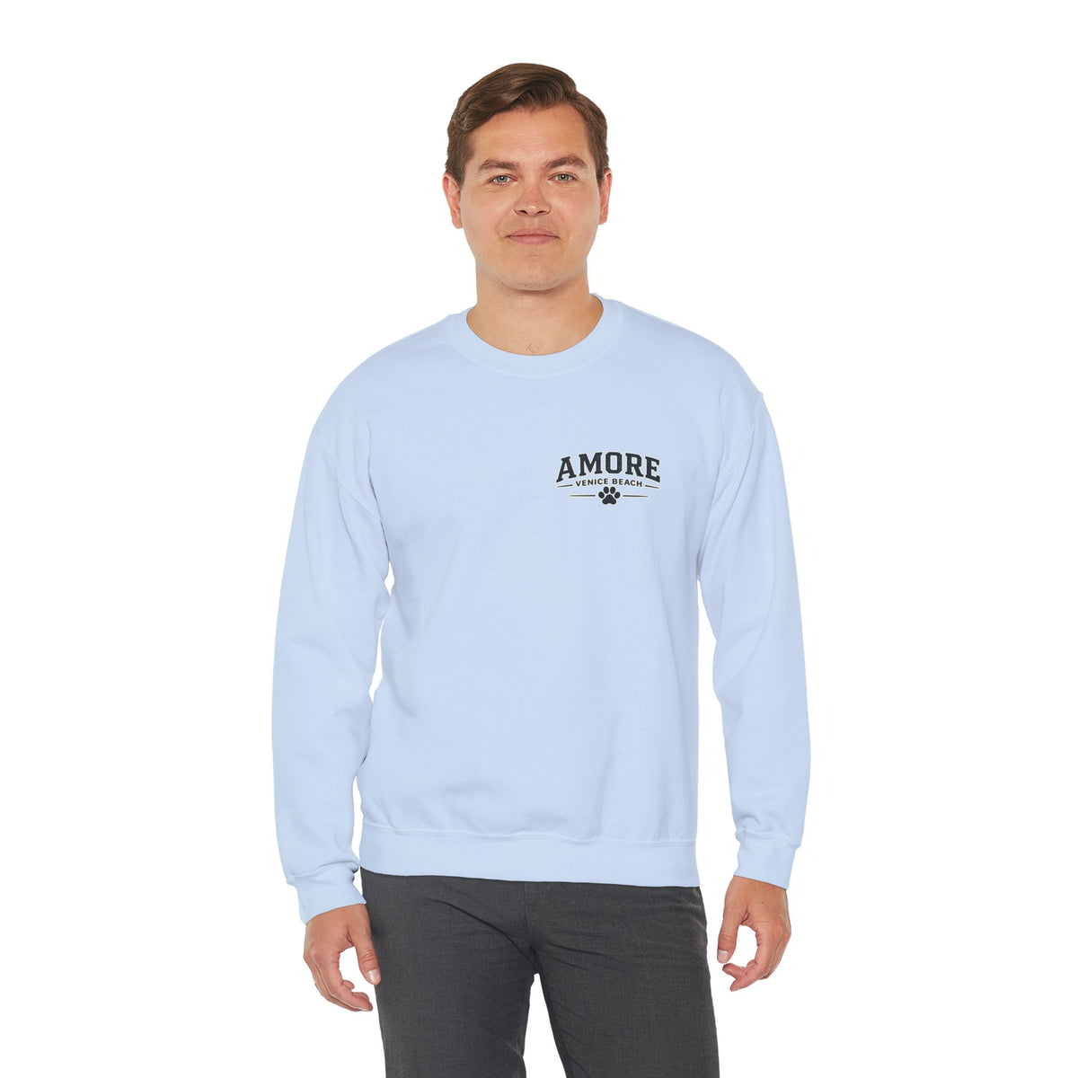 Unisex Adult Amore Venice Beach Sweatshirt |Streetwear Graphic