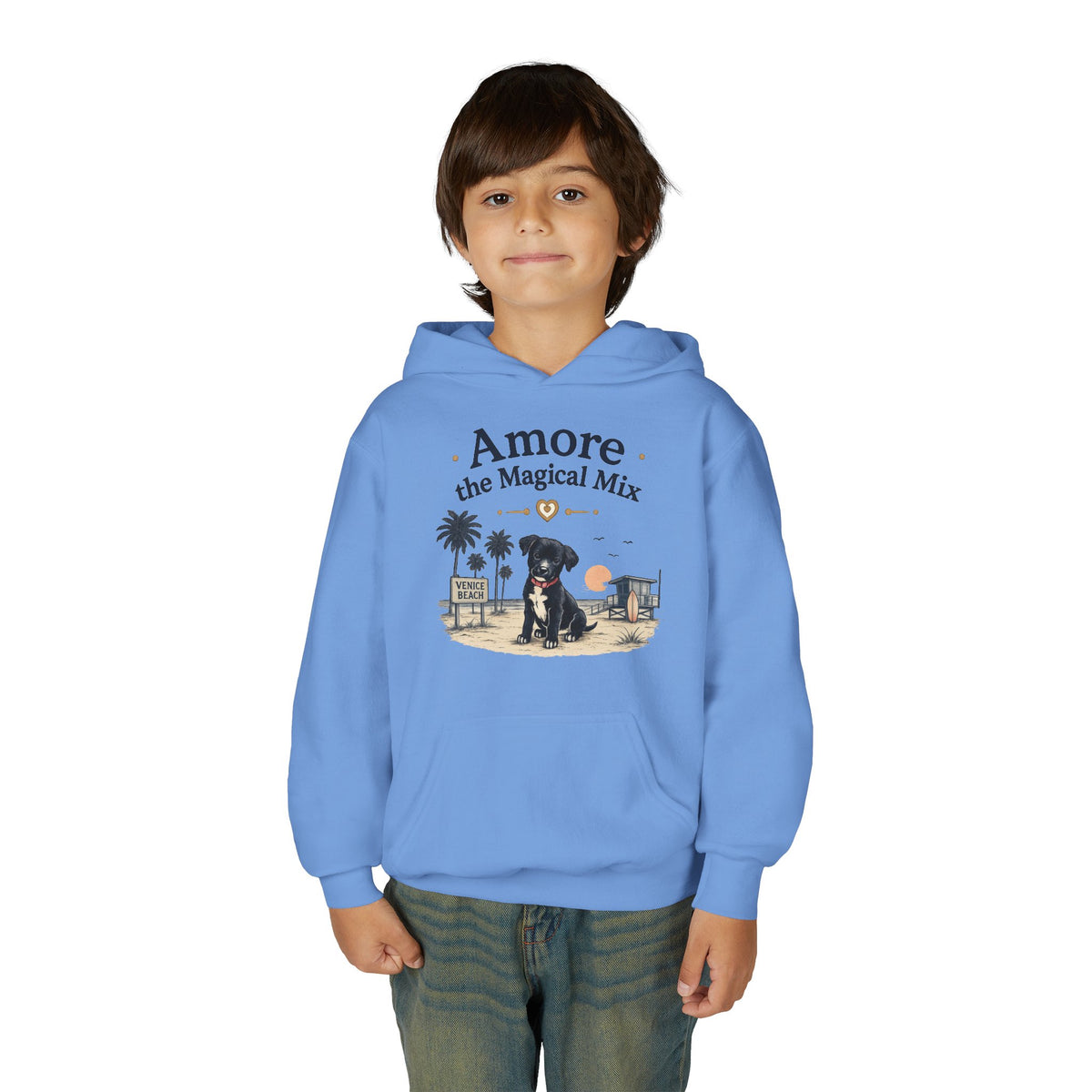 Youth Hoodie Amore the Magical Mix Venice Beach Edition