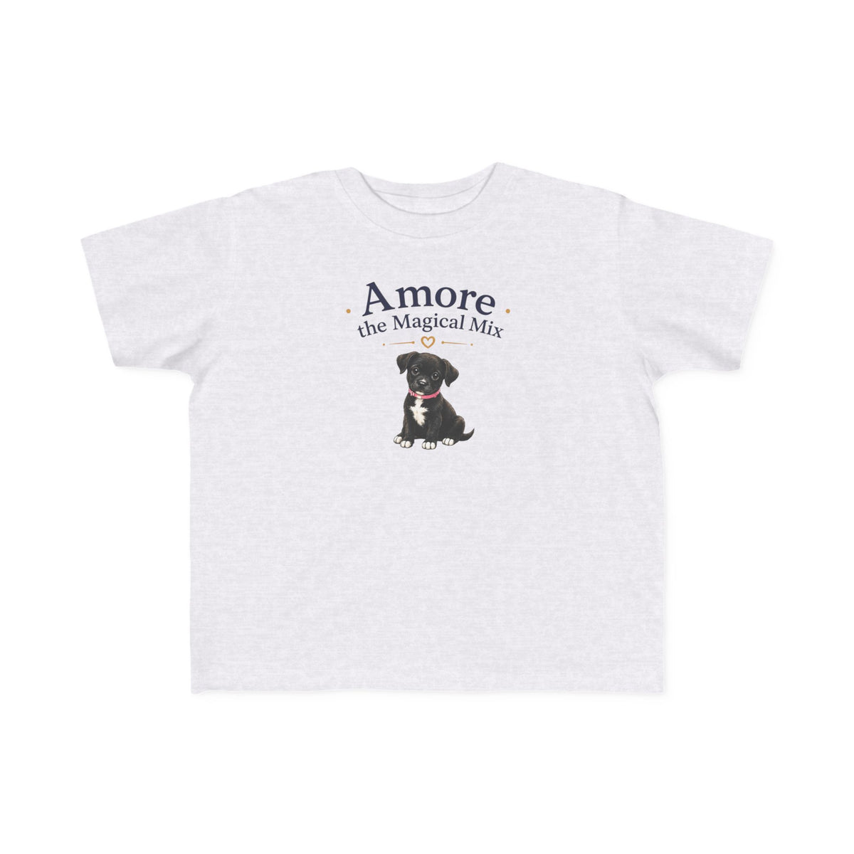 Toddler Amore the Magical Mix T-Shirt Puppy Heart Design