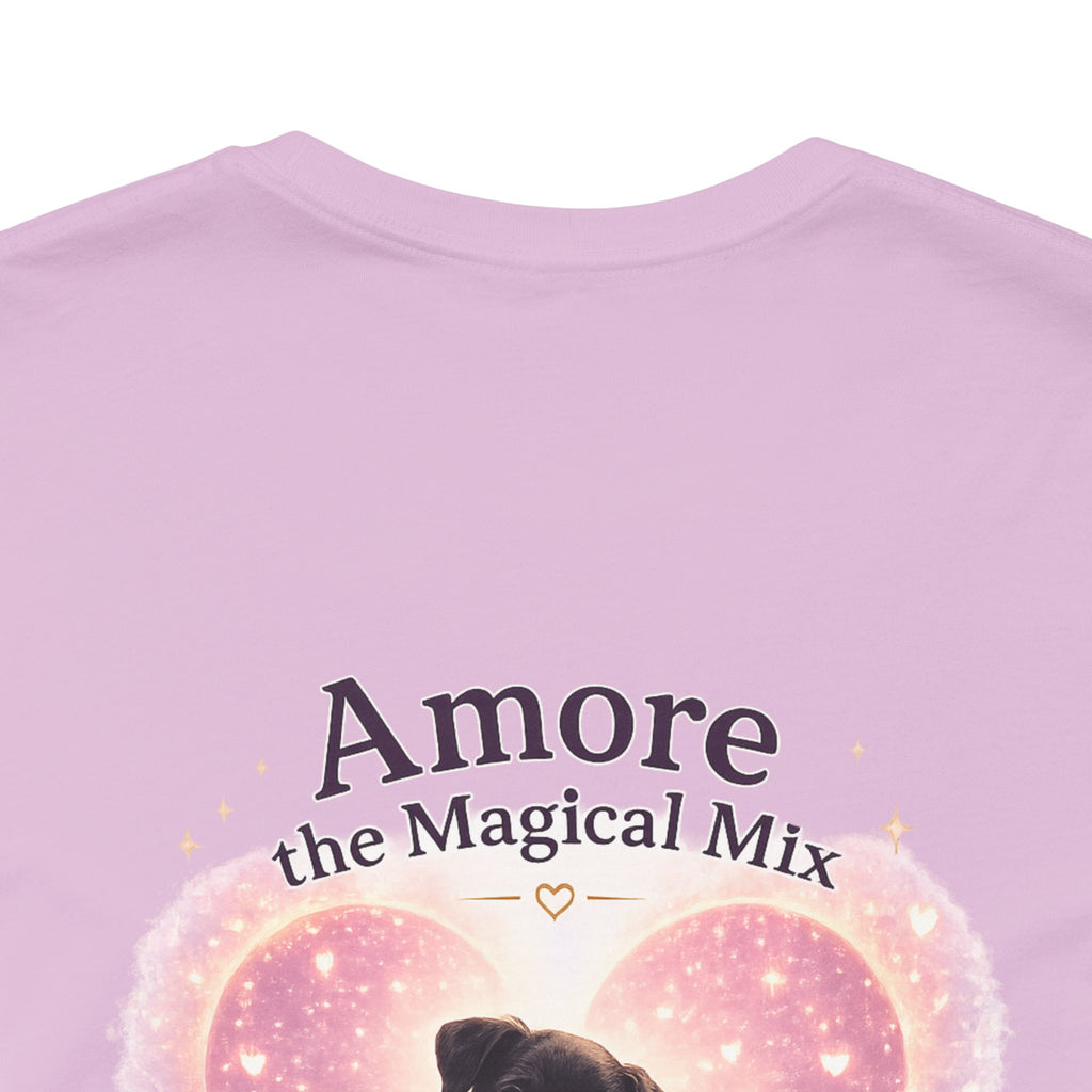 Adult T-Shirt Amore the Magical Mix Signature & Character Logos