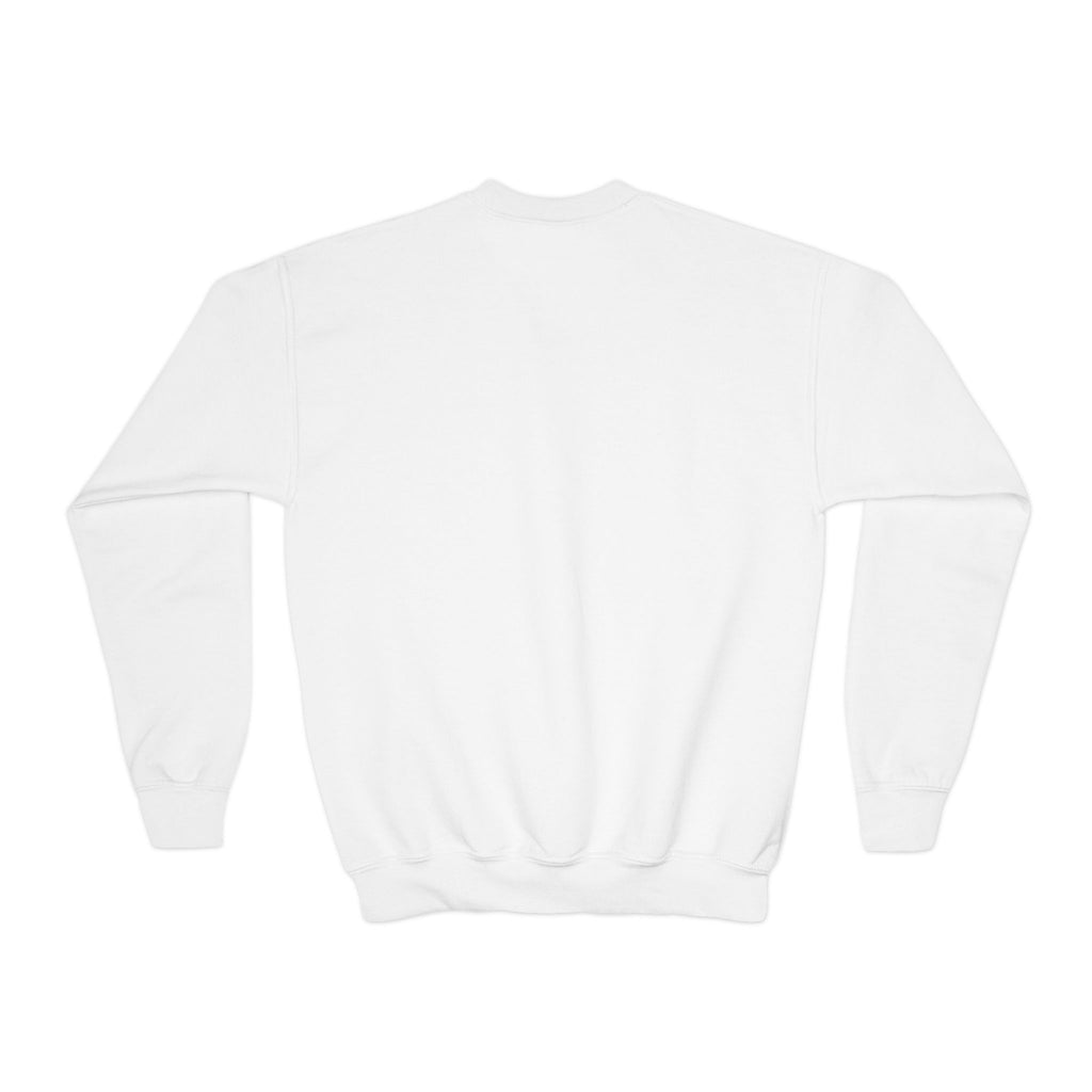 Youth Sweatshirt - "I’m Just Here for the Presents" Christmas Crewneck
