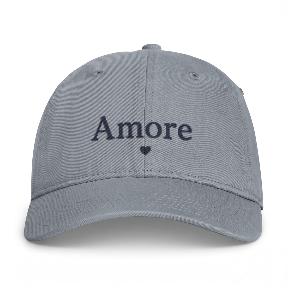 Amore Embroidered Coastal Style Baseball Hat