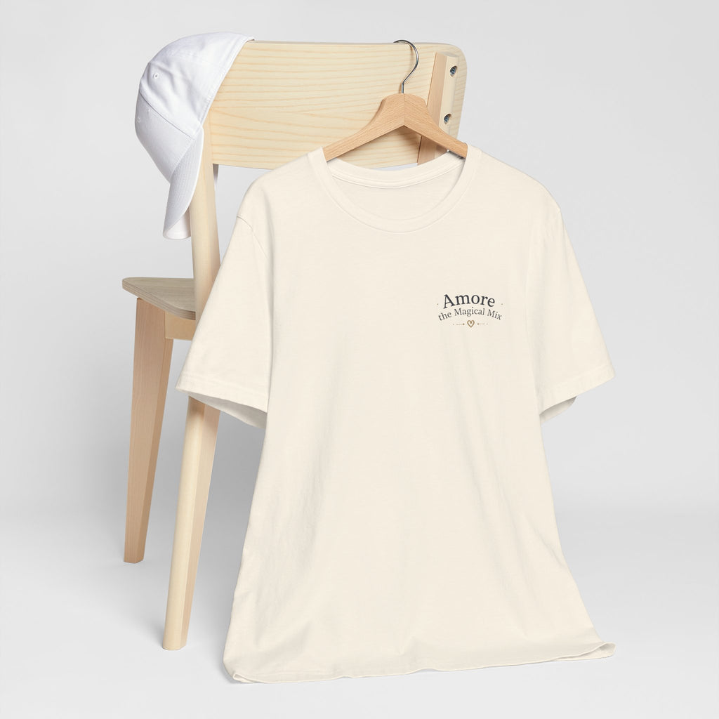 Adult T-Shirt Amore the Magical Mix Signature & Character Logos