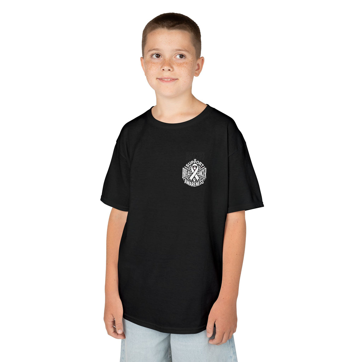 Kids Team Amore Heart Logo (Support Breast Cancer Awareness)