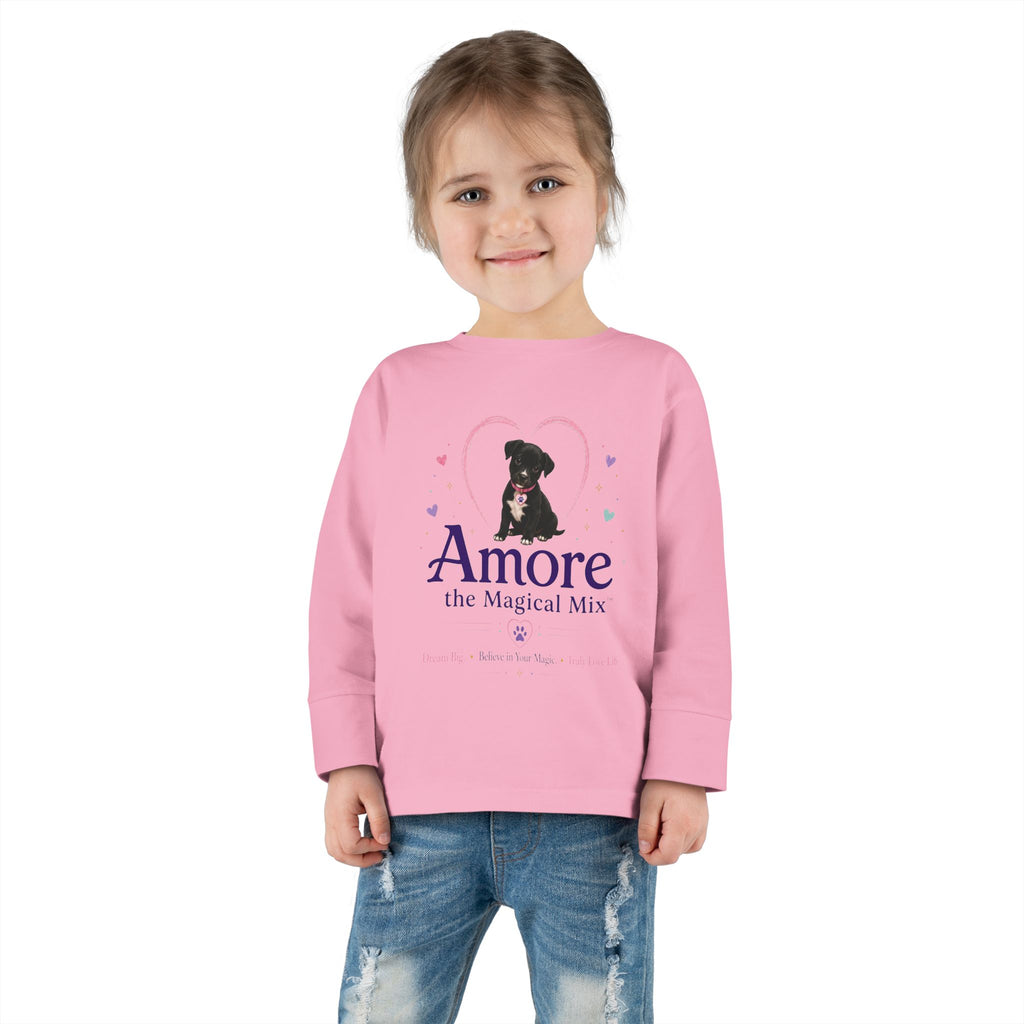 Toddler Amore the Magical Mix Long Sleeve Tee | Believe in Your Magic
