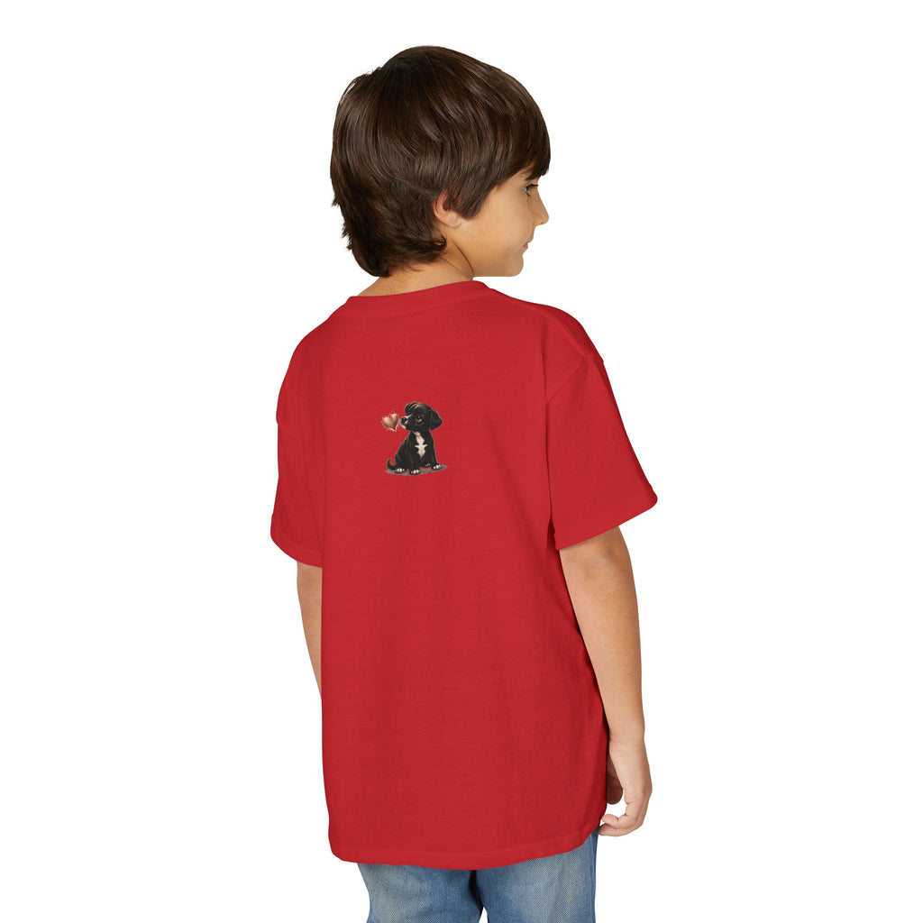 Kids Strawberry Fruit T-Shirt Amore Puppy Graphic