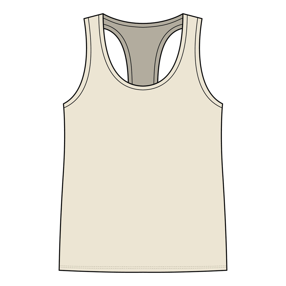 Women's 'Amore' Heart Graphic Racerback Tank Top