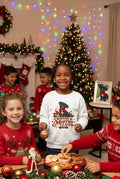 Christmas Is Merrier with Amore Youth Crewneck Sweatshirt