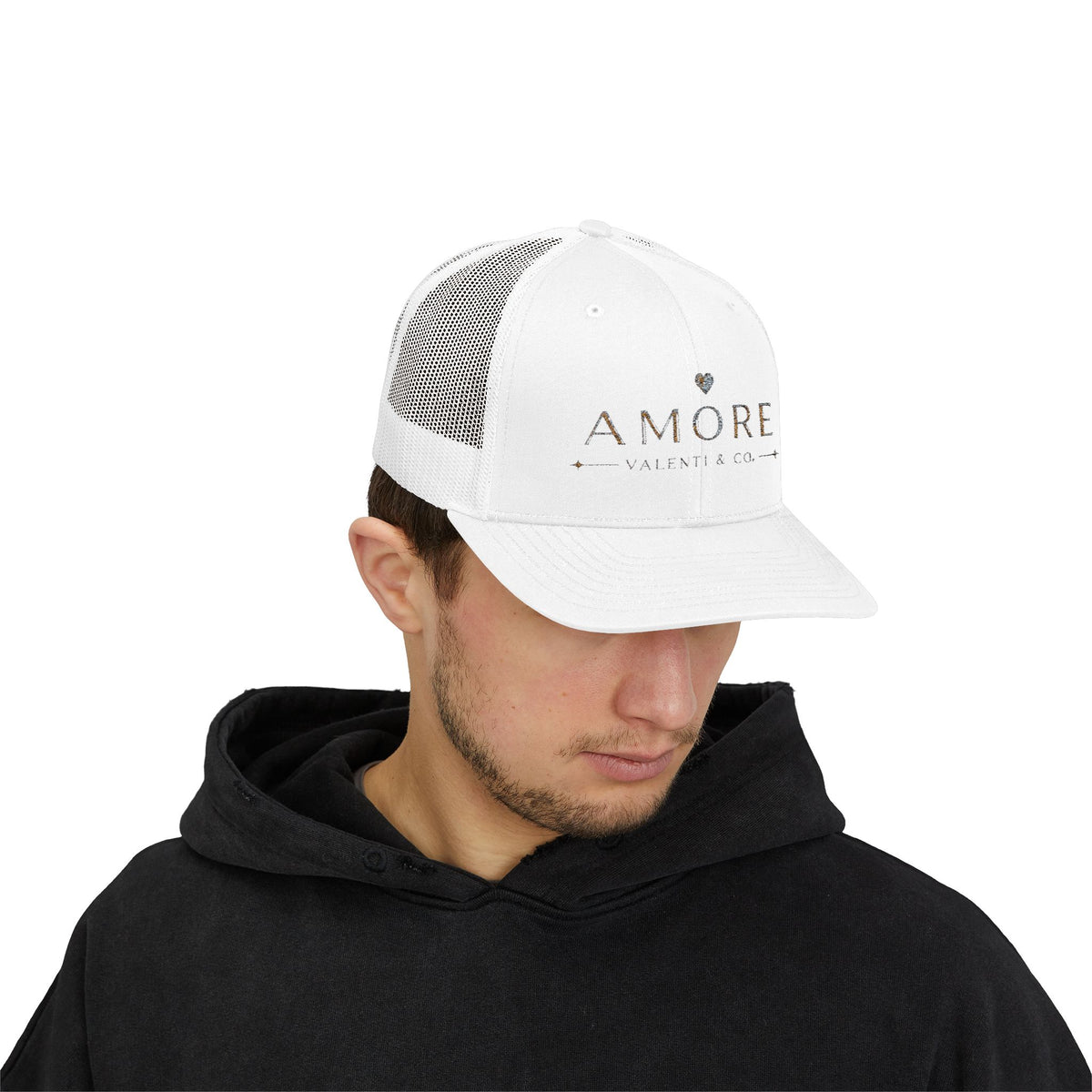 Amore Valenti & Co. Stylish Trucker Cap - Unisex