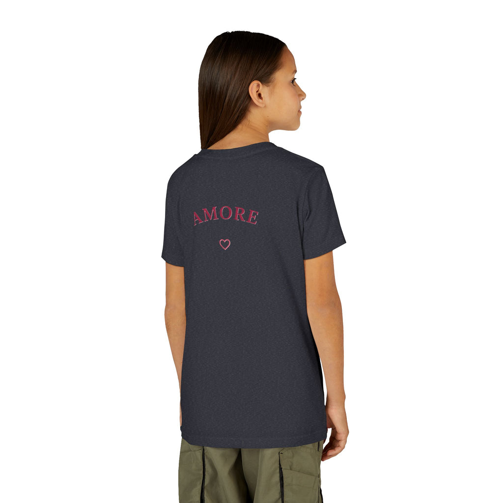 Amore Heart Graphic Youth T-Shirt