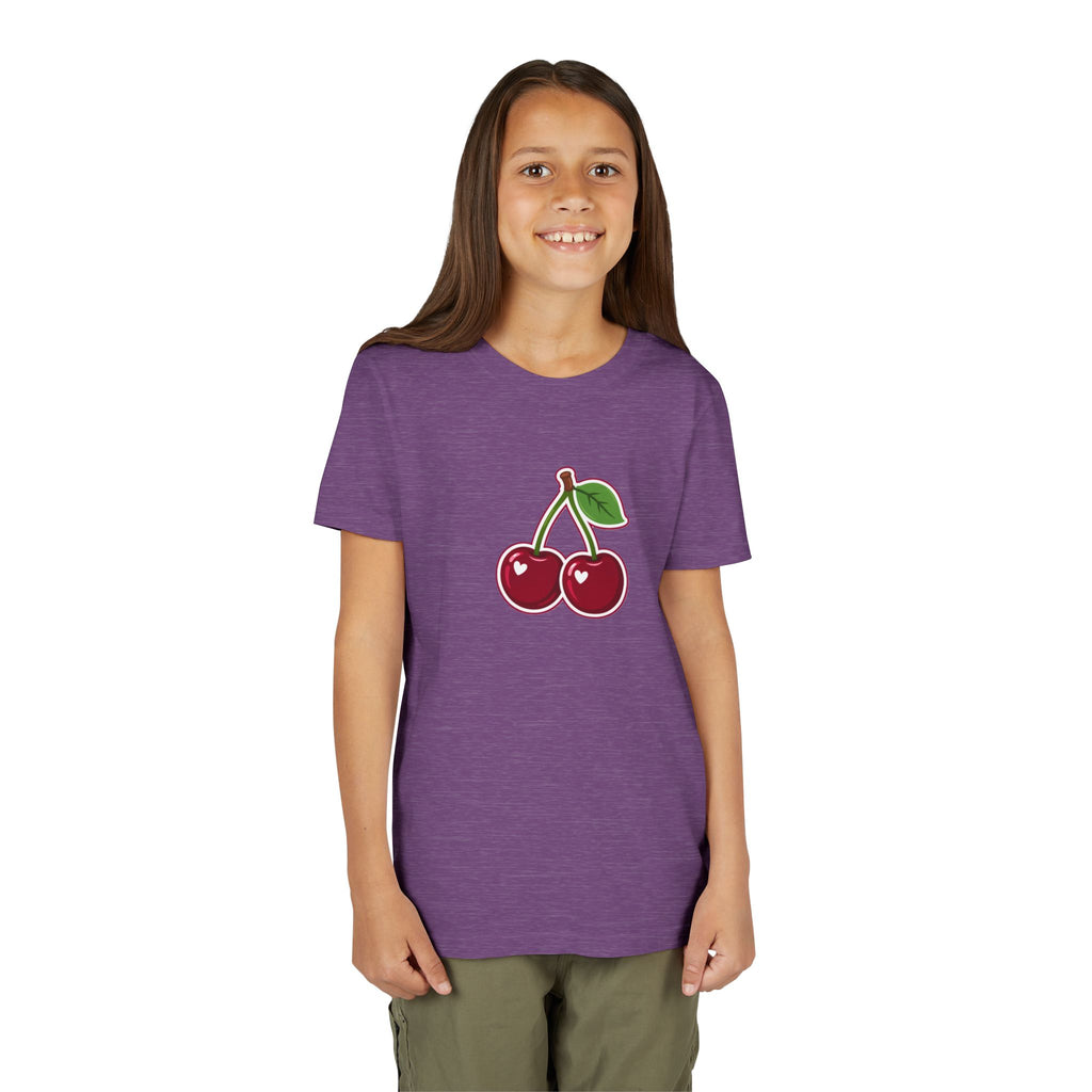 Youth Girls Cherry & Amore Graphic T-Shirt