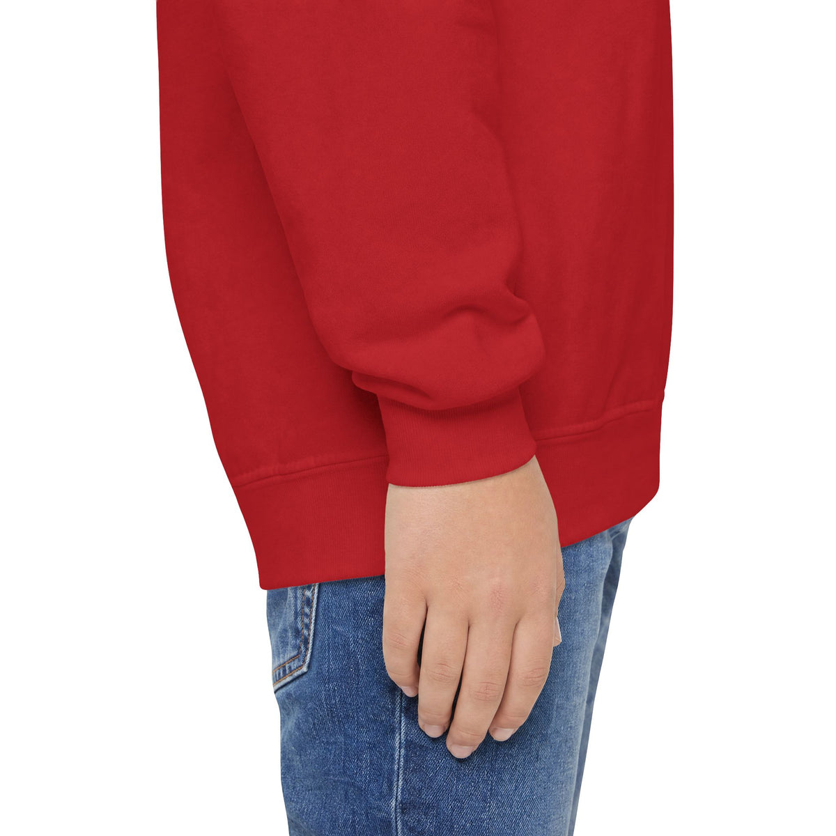 Youth Santa Paws Crewneck Sweatshirt - Dog Lover Design