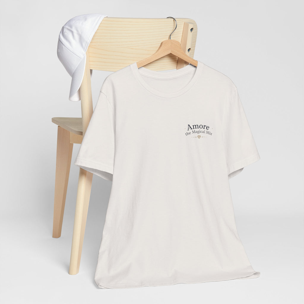 Adult T-Shirt Amore the Magical Mix Signature & Character Logos
