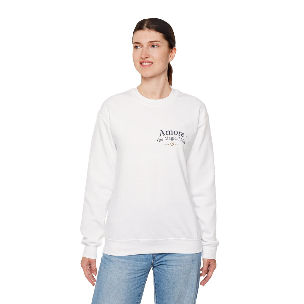 Women's Amore Magical Mix Crewneck Sweatshirt Heart Dreamer Design