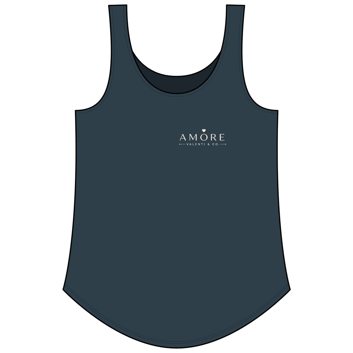 Women's Amore Valenti & Co. Heart Festival Tank Top