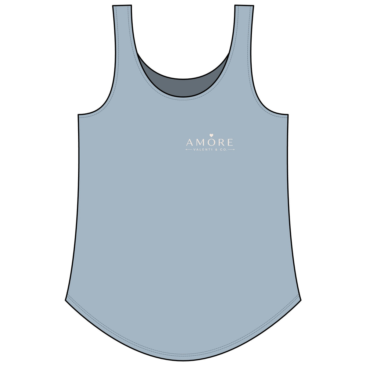 Women's Amore Valenti & Co. Heart Festival Tank Top