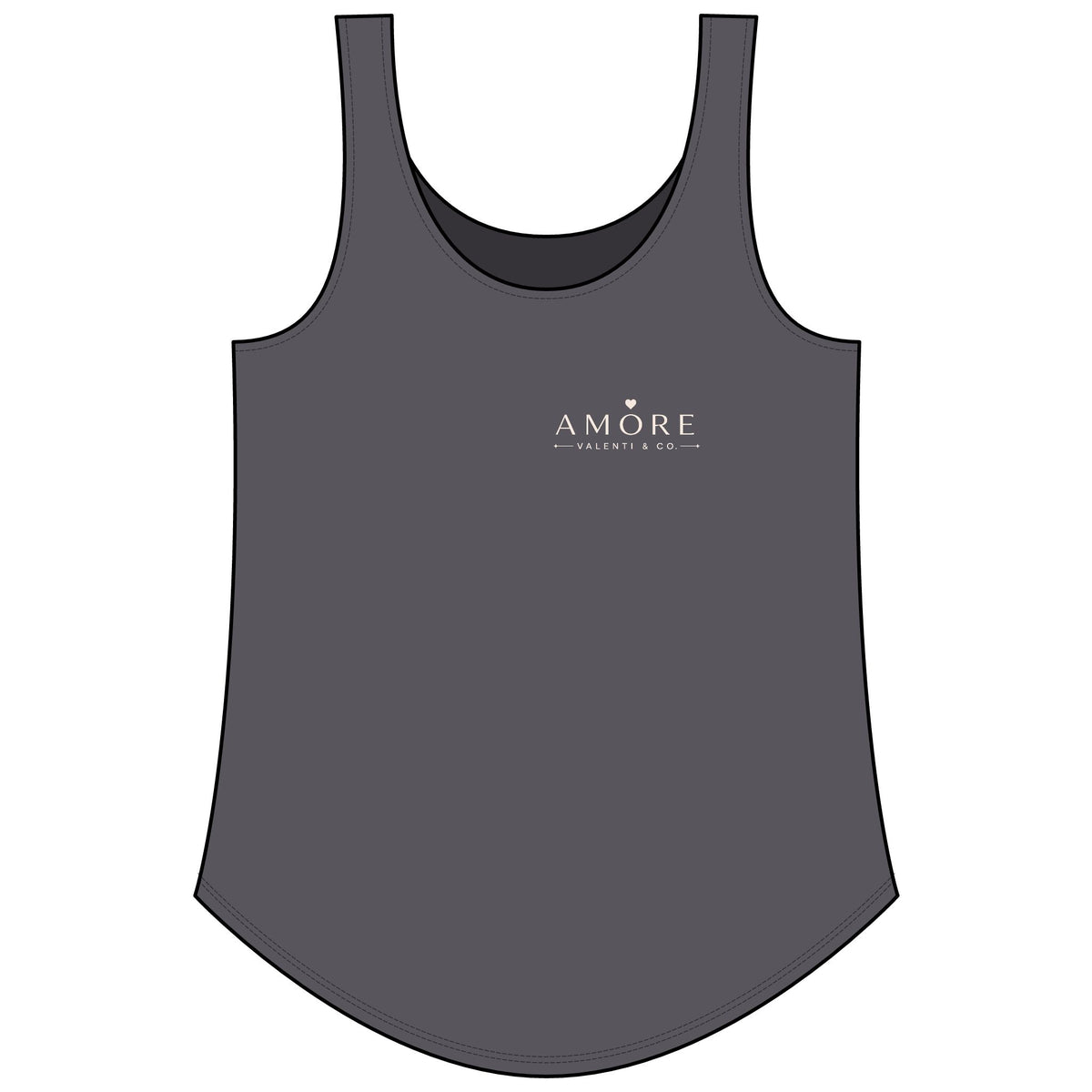 Women's Amore Valenti & Co. Heart Festival Tank Top