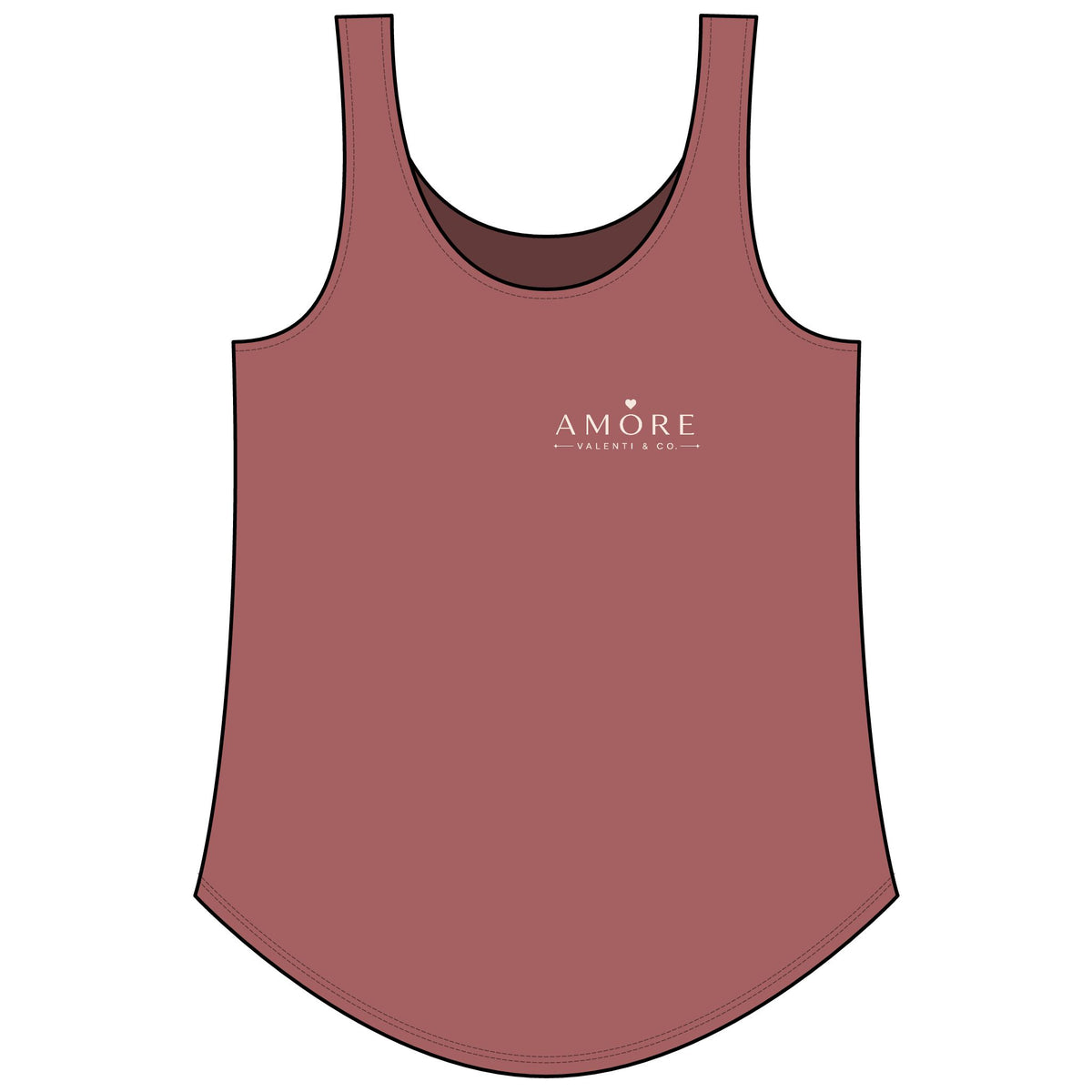 Women's Amore Valenti & Co. Heart Festival Tank Top