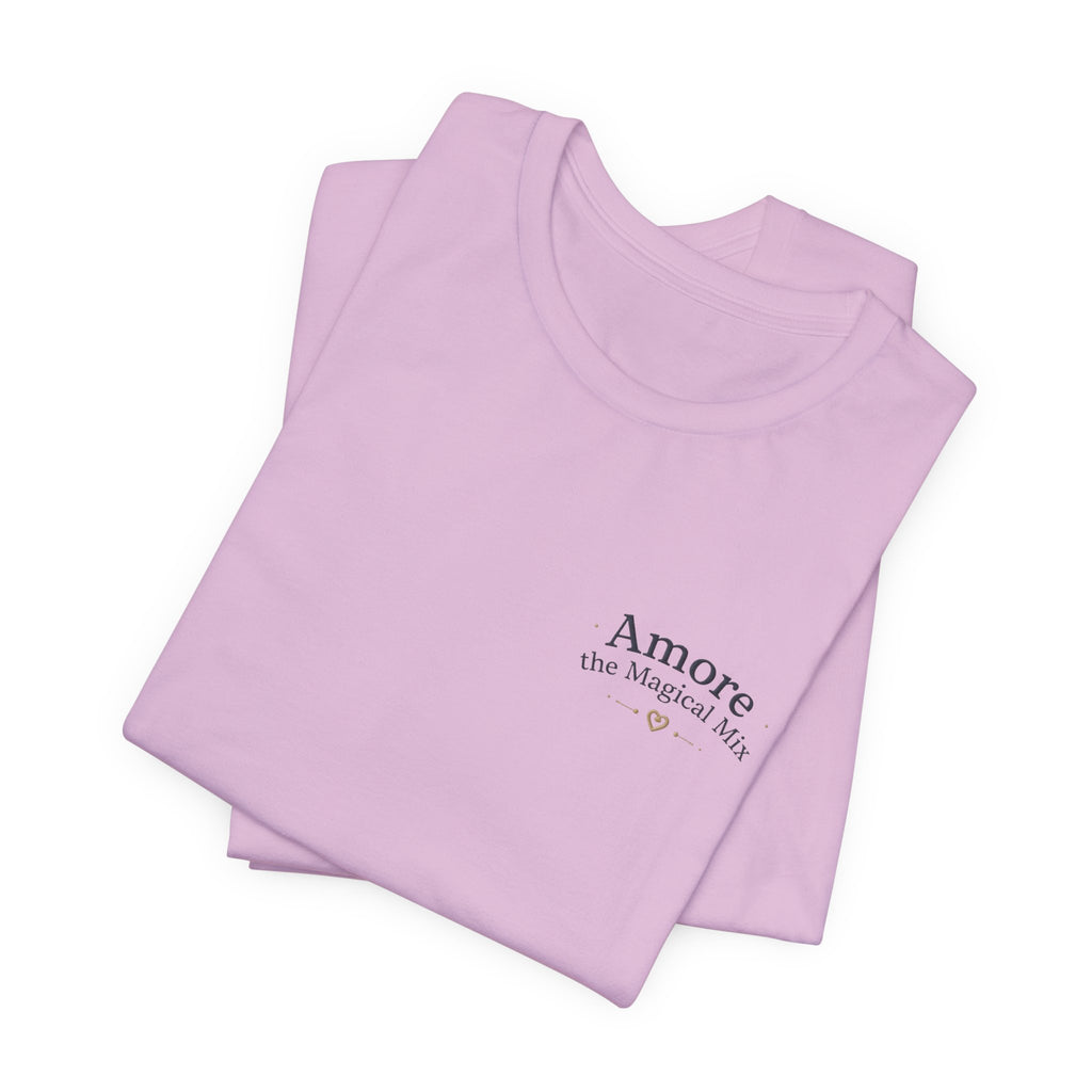 Adult T-Shirt Amore the Magical Mix Signature & Character Logos