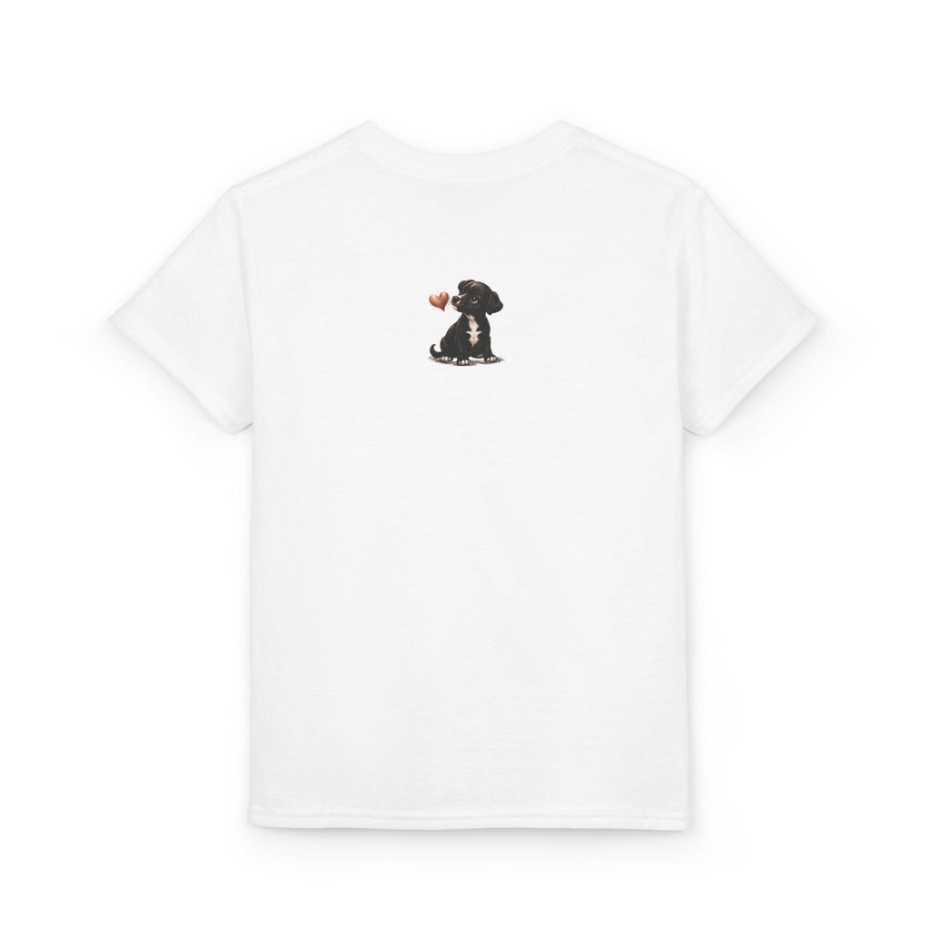 Kids Strawberry Fruit T-Shirt Amore Puppy Graphic