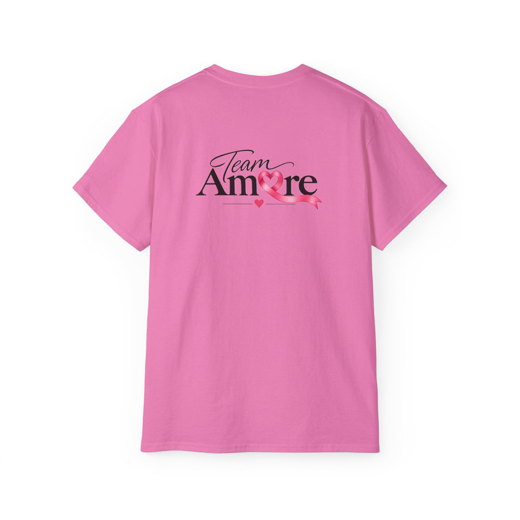 Team Amore Tee — "More Love, More Hope, More Tomorrow" Breast Cancer Awareness Shirt