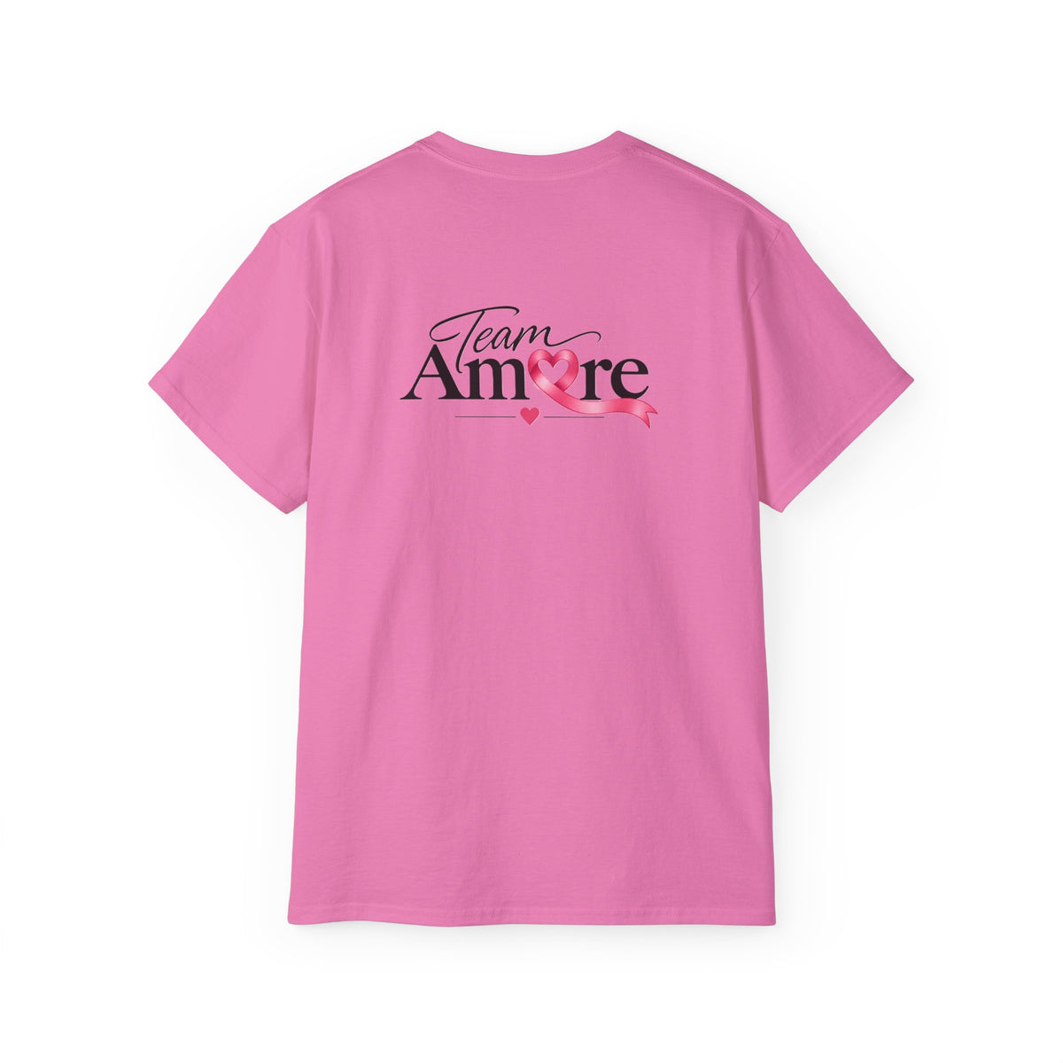 Team Amore Tee — "More Love, More Hope, More Tomorrow" Breast Cancer Awareness Shirt