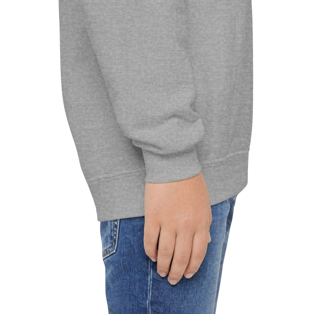 Amore Youth Crewneck Sweatshirt Heart Paw Graphic