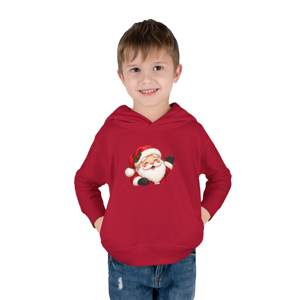 Toddler Hoodie – Holiday Helper Santa Christmas Pullover