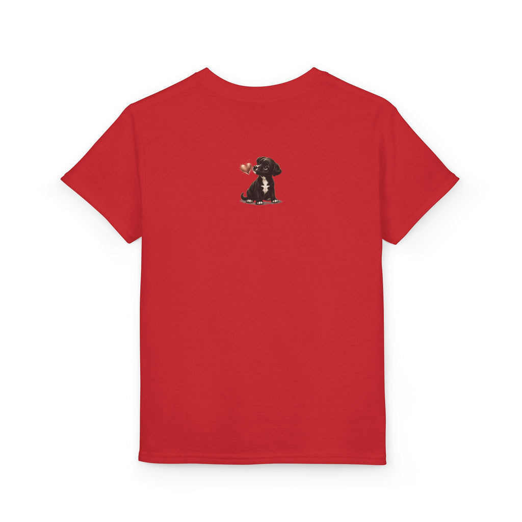 Kids Strawberry Fruit T-Shirt Amore Puppy Graphic