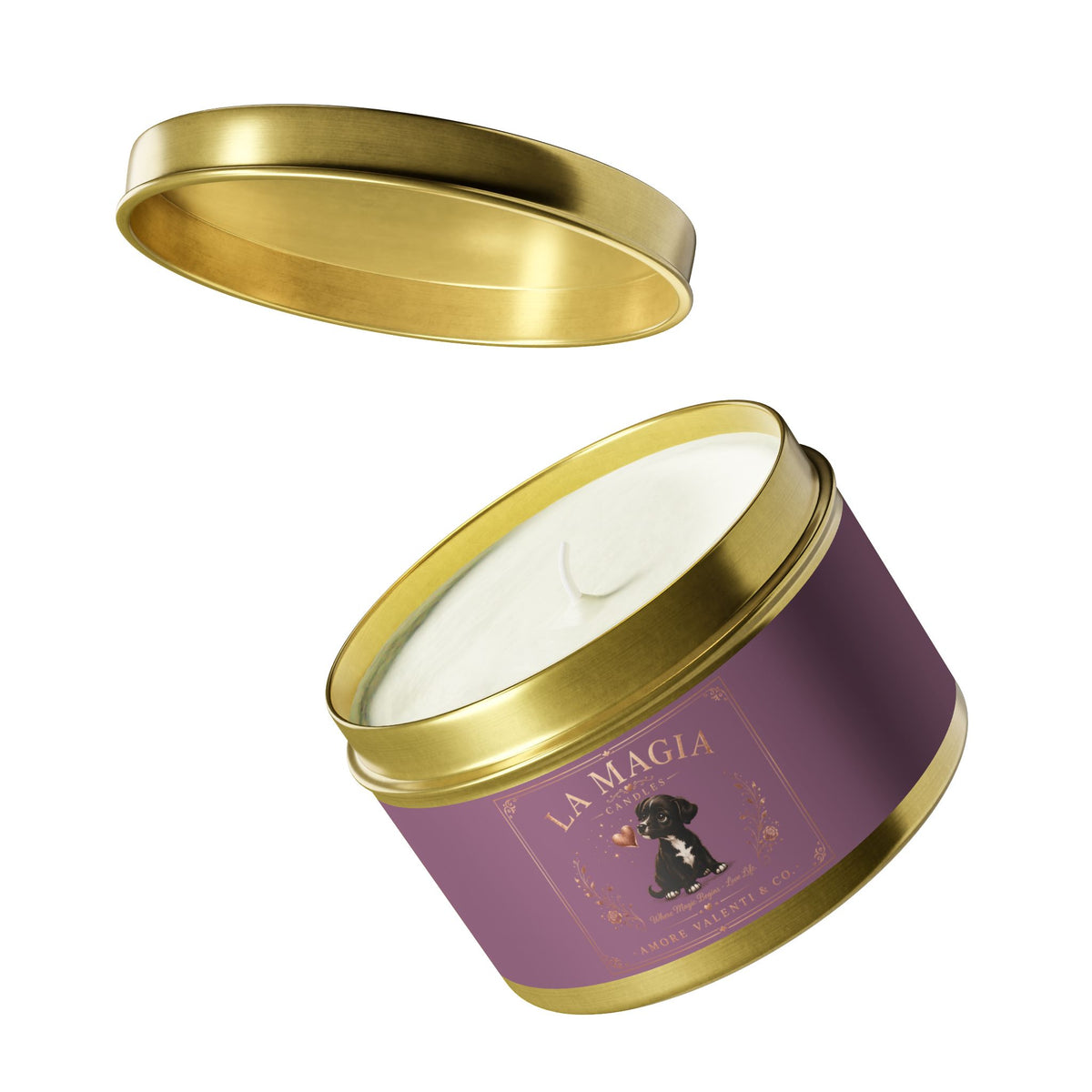 La Magia Scented Travel Candle - Amore Valenti & Co.