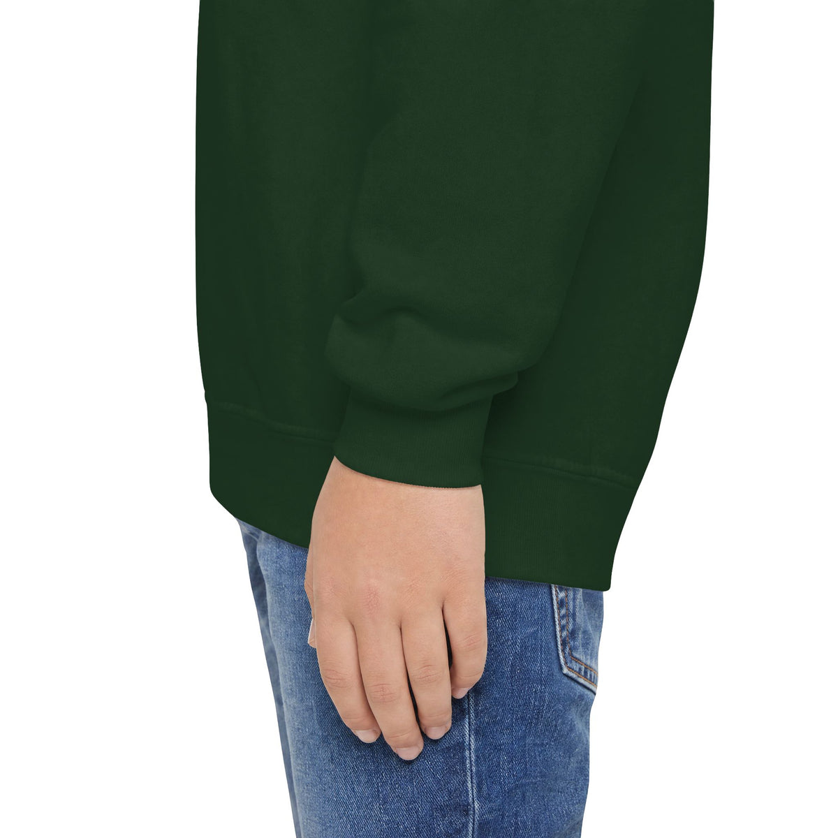 Youth Santa Paws Crewneck Sweatshirt - Dog Lover Design