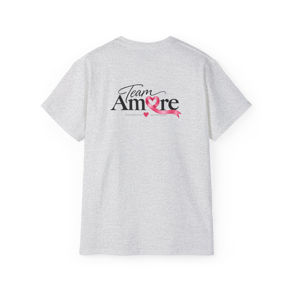 Team Amore Tee — "More Love, More Hope, More Tomorrow" Breast Cancer Awareness Shirt