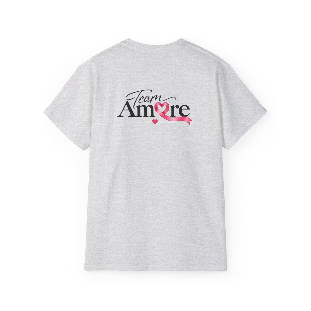 Team Amore Tee — "More Love, More Hope, More Tomorrow" Breast Cancer Awareness Shirt