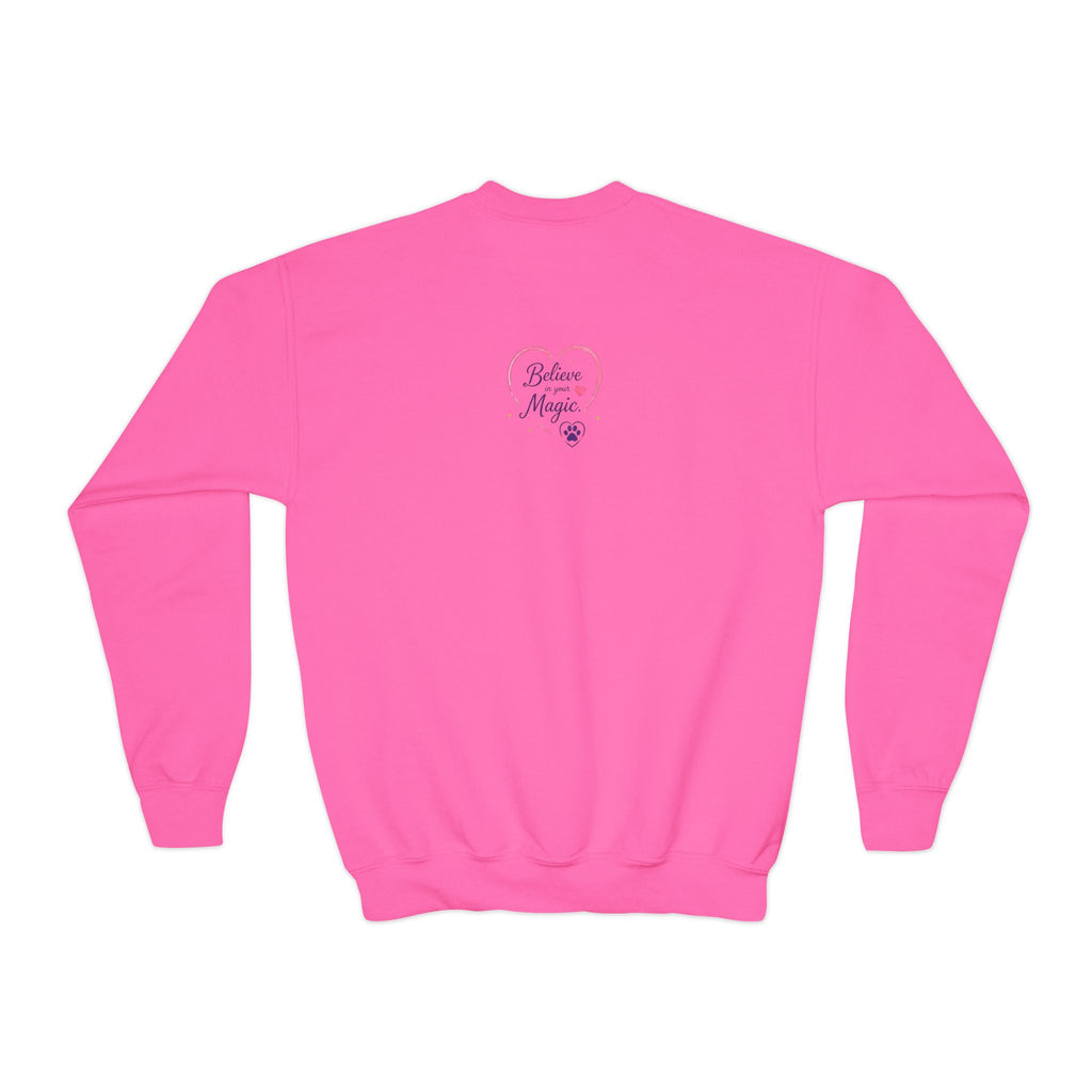 Youth Amore the Magical Mix Crewneck Sweatshirt | Character Logo