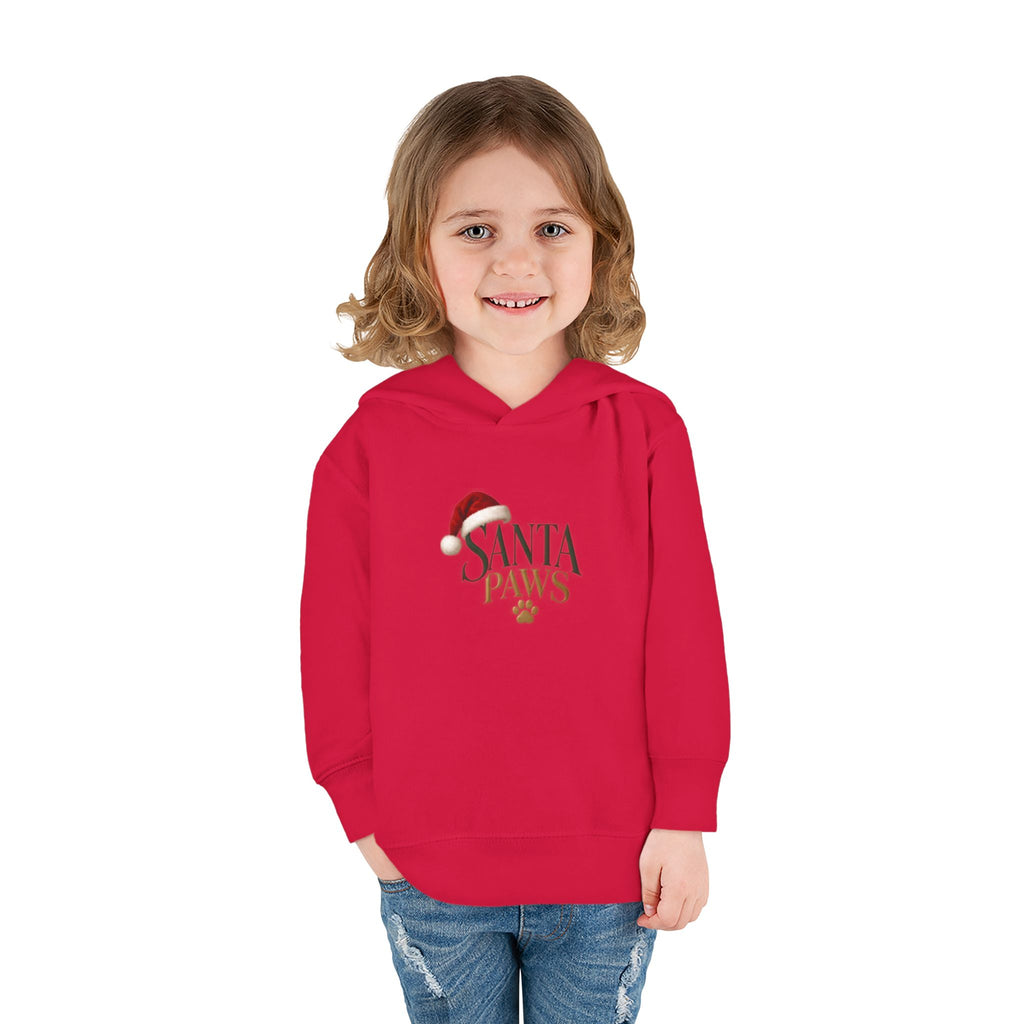 Santa Paws Toddler Christmas Hoodie