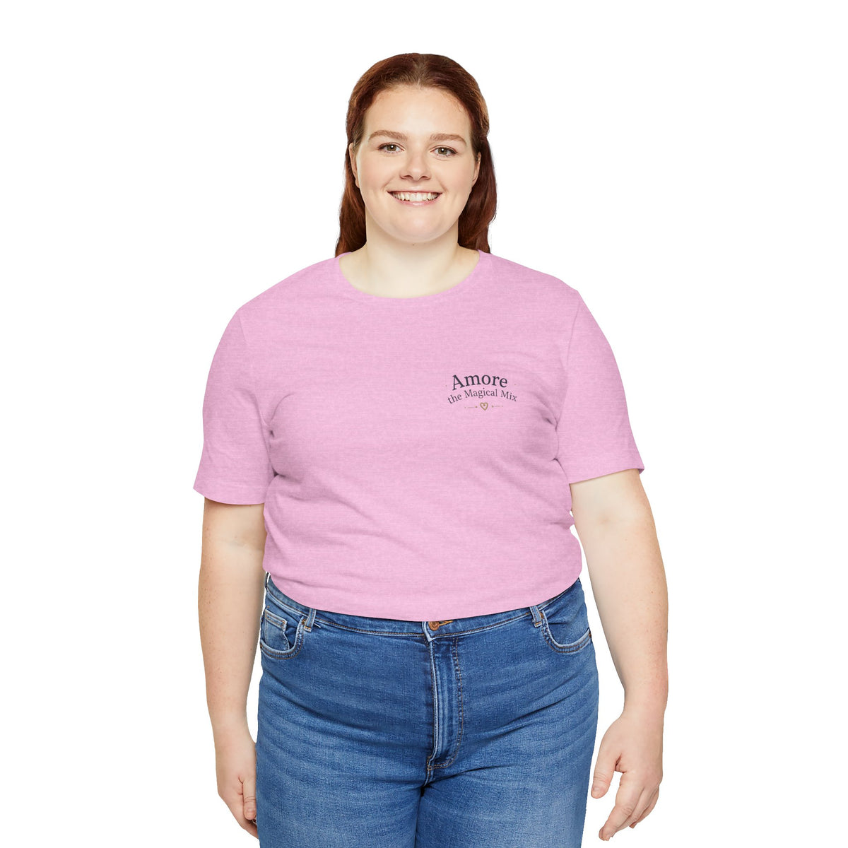 Adult T-Shirt Amore the Magical Mix Signature & Character Logos