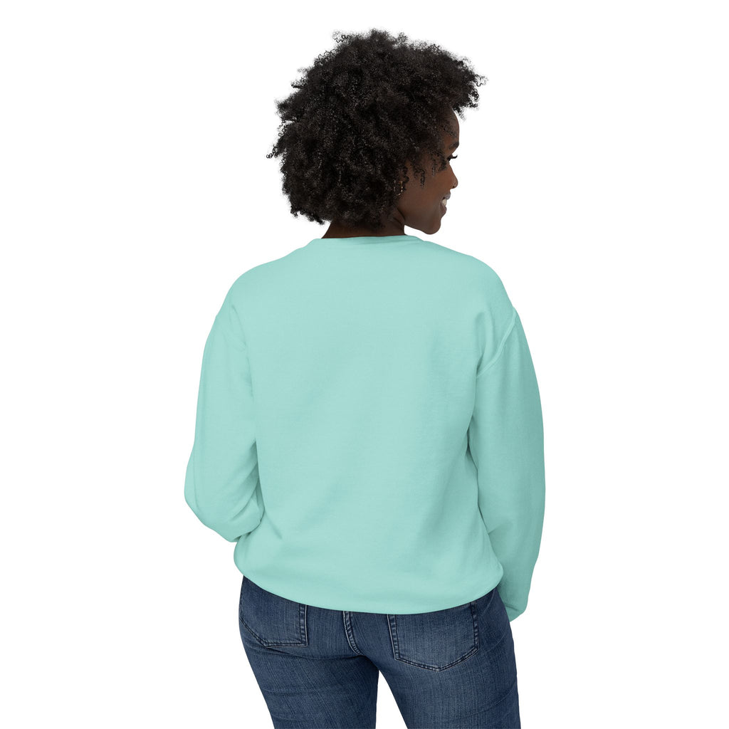 Amore Heart Lightweight Crewneck Sweatshirt Pullover