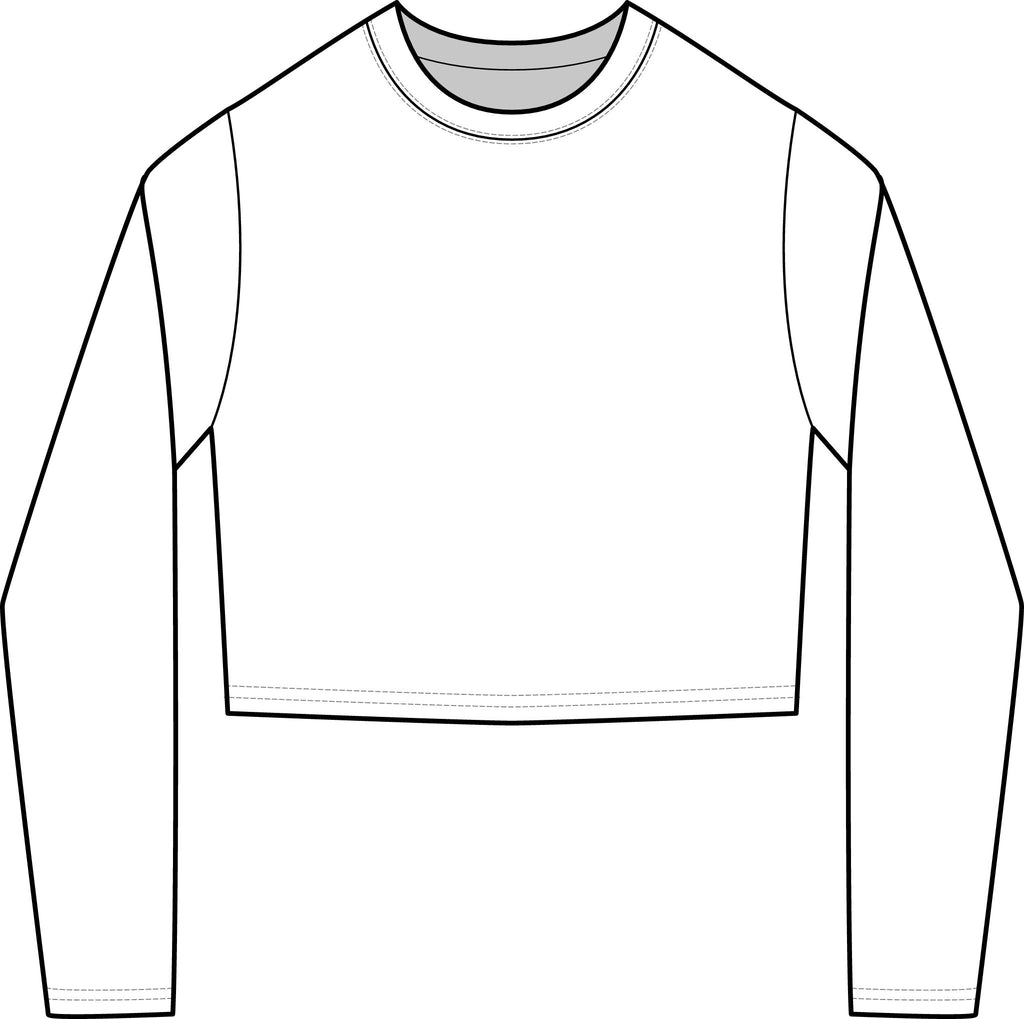 Magic Always in Season Women's Crop Long-Sleeve Tee