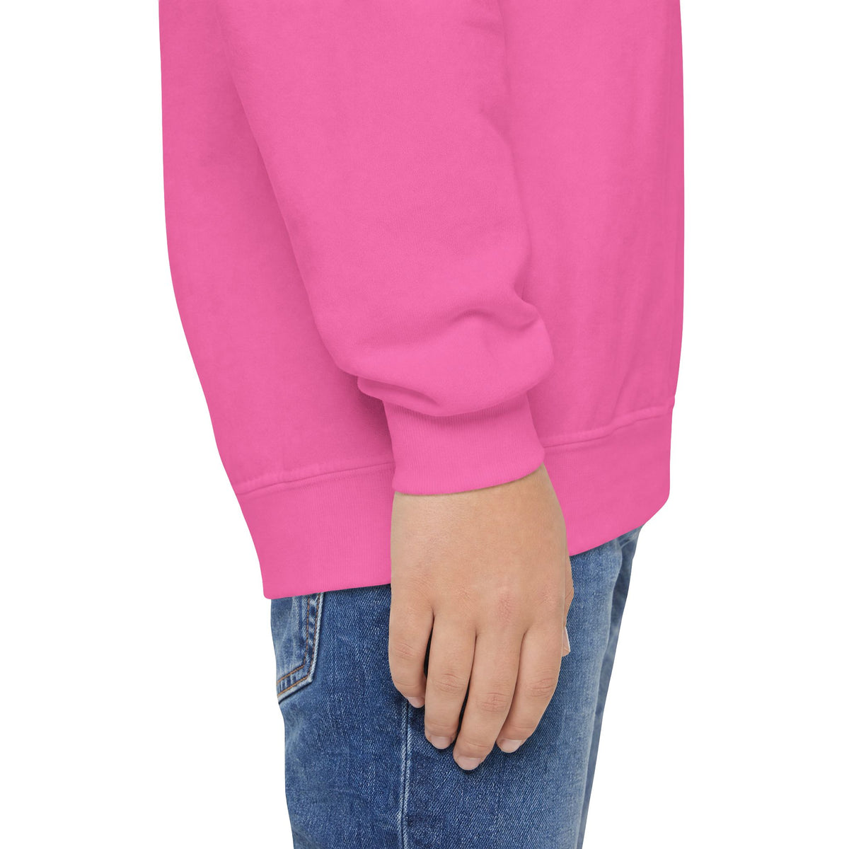 Amore Youth Crewneck Sweatshirt Heart Paw Graphic