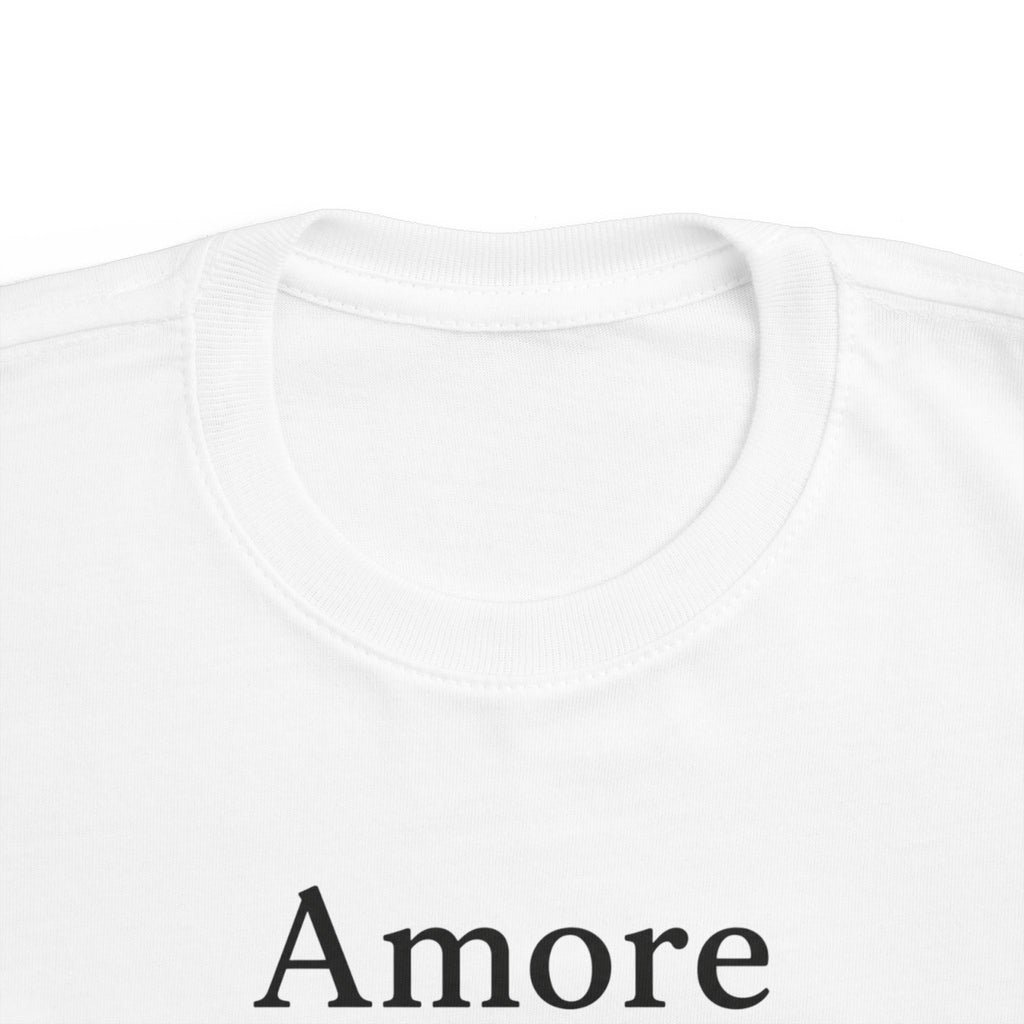 Amore Halloween Pumpkin Beach Sunset Graphic Toddler T-Shirt