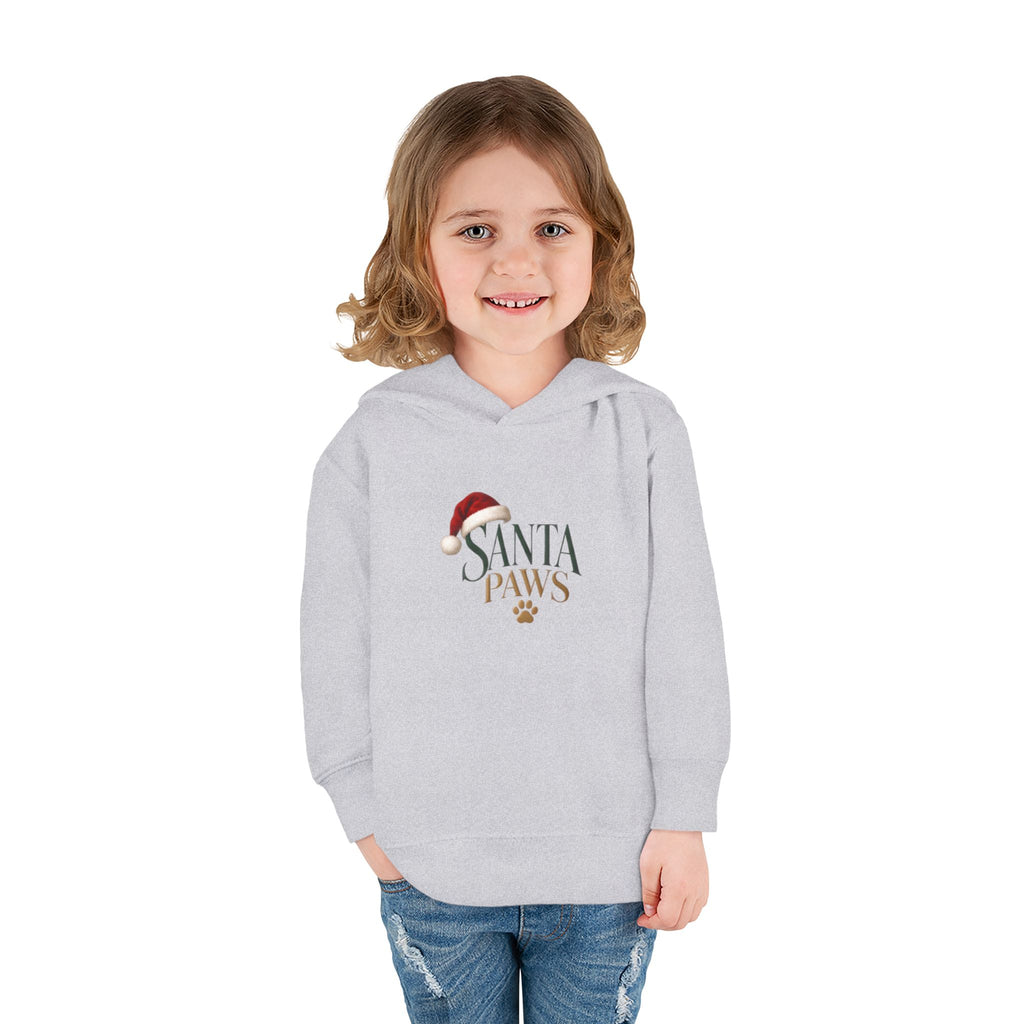 Santa Paws Toddler Christmas Hoodie