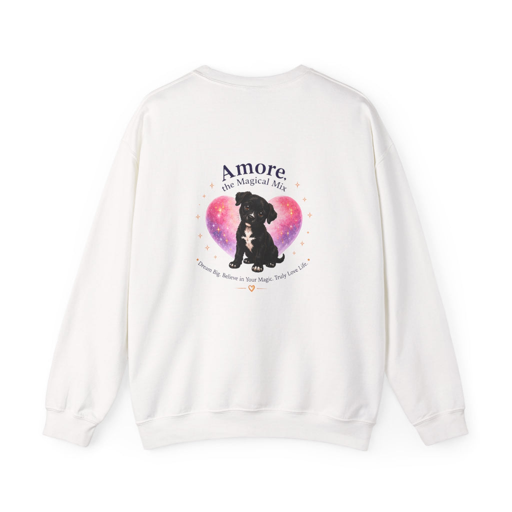 Women's Amore Magical Mix Crewneck Sweatshirt Heart Dreamer Design