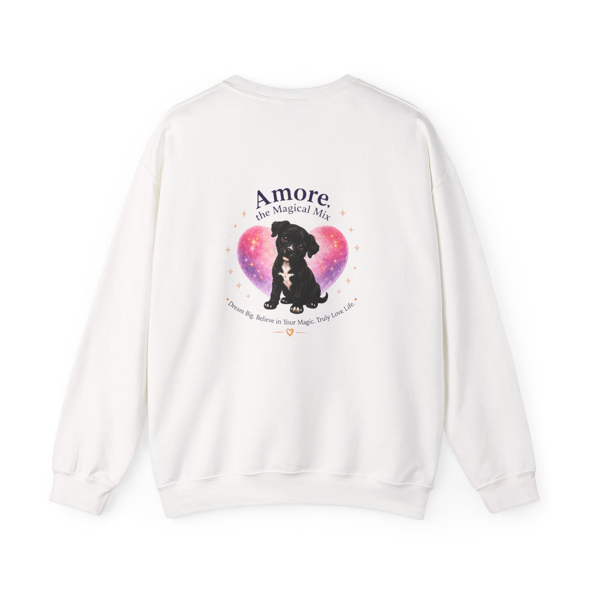 Women's Amore Magical Mix Crewneck Sweatshirt Heart Dreamer Design