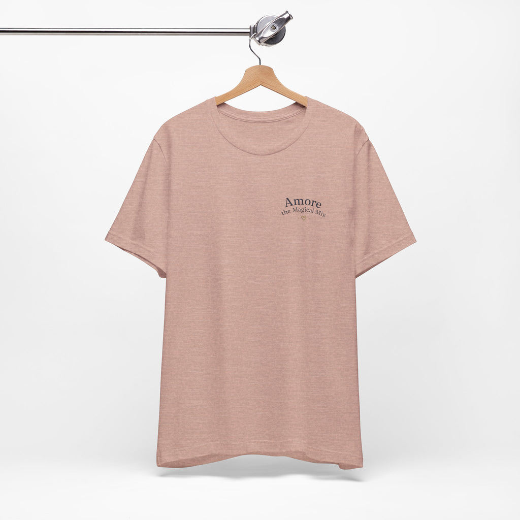 Adult T-Shirt Amore the Magical Mix Signature & Character Logos