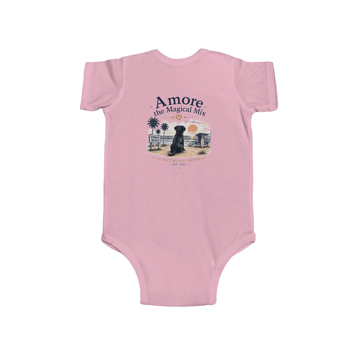 Amore the Magical Mix Venice Beach Edition Baby Bodysuit