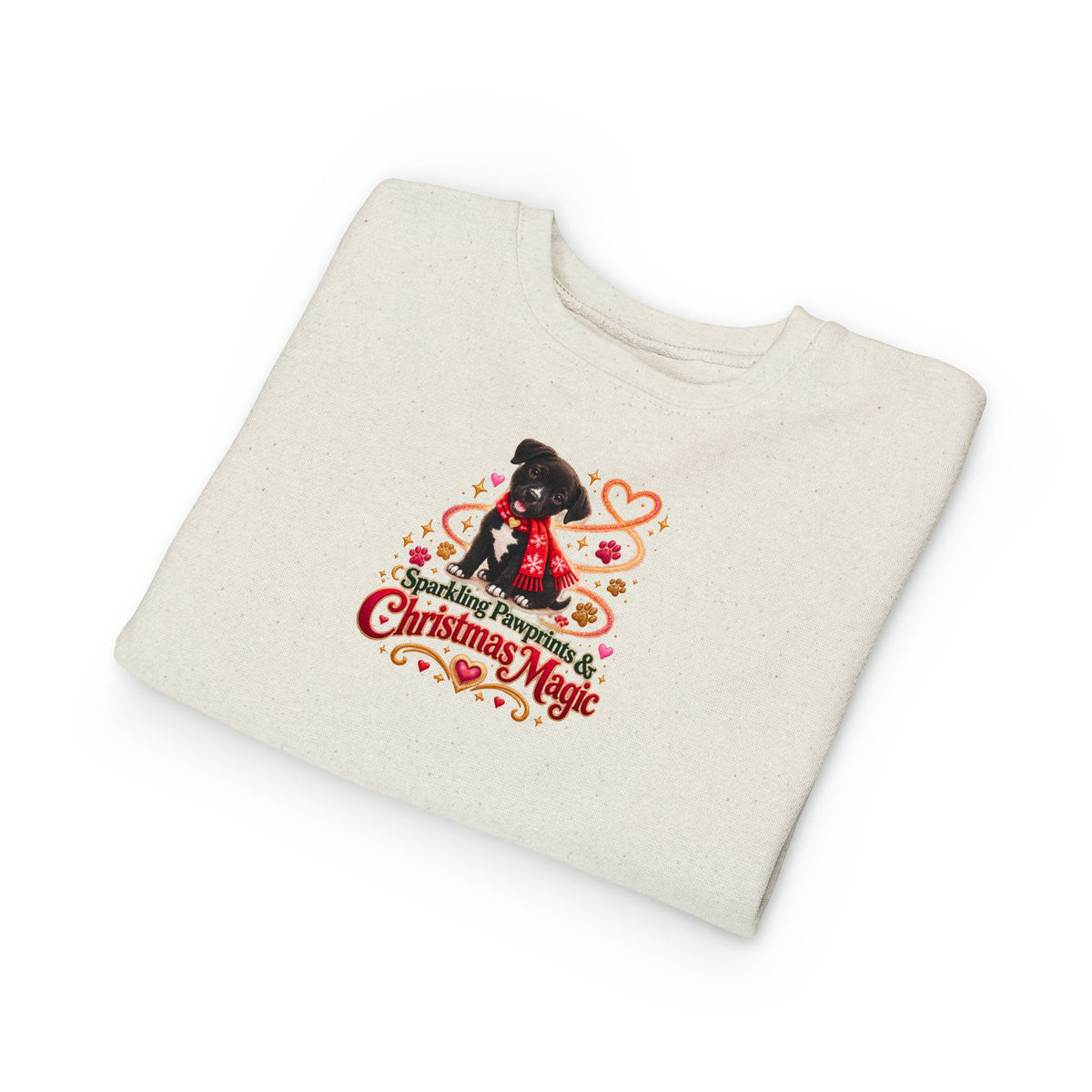 Toddler Christmas Magic Sparkling Pumpkin Sweatshirt