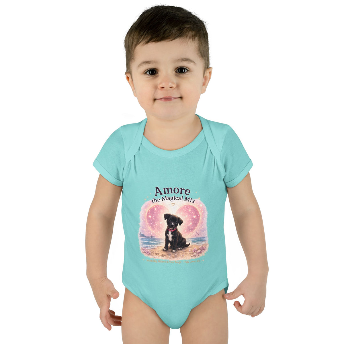 Infant Bodysuit Amore the Magical Mix Character Sunset