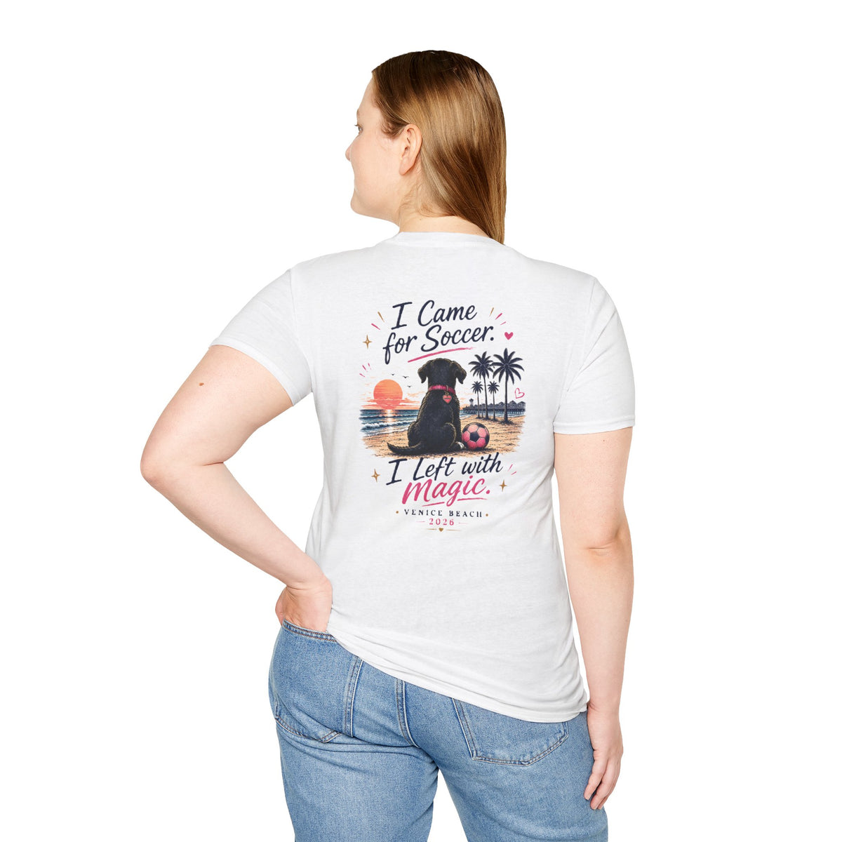 Adult Soccer Cup 2026 Venice Beach T-Shirt "Amore the Magical Mix"